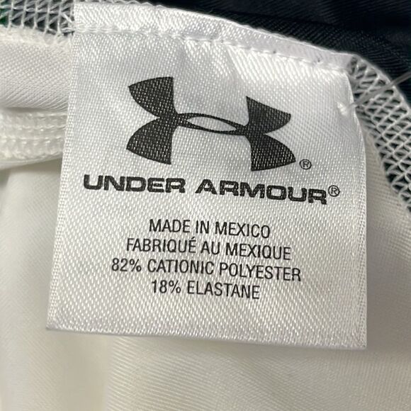 Under Armour Black/Off-White UPF 30 Heat Gear Compression Sleeveless… - Picture 8 of 15